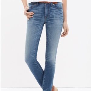 Madewell High Riser Skinny Jeans